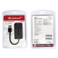 USB 3.0 Hub Transcend 4x Port USB-Hub Ultraslim HUB2K bei extranotebook.de