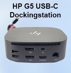 HP G5 USB-C Dockingstation